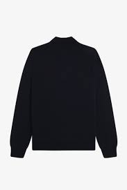 Classic Knitted Shirt Ls Navy