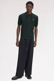 Cotton Knitted Shirt Night Green