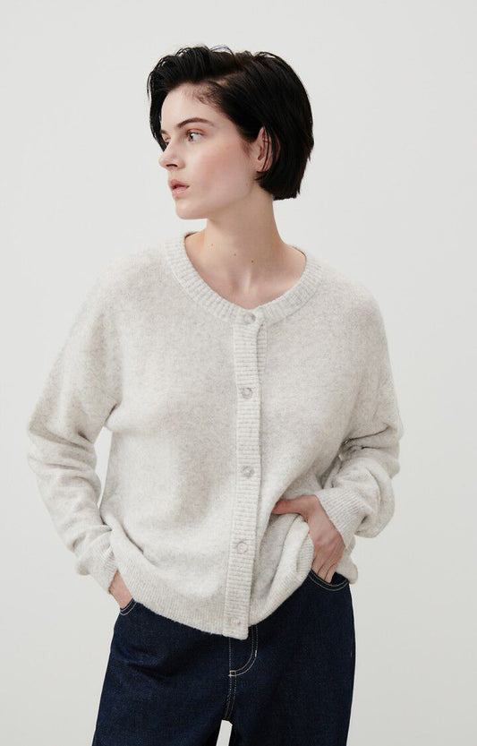 DamsVille Cardigan Heather Grey