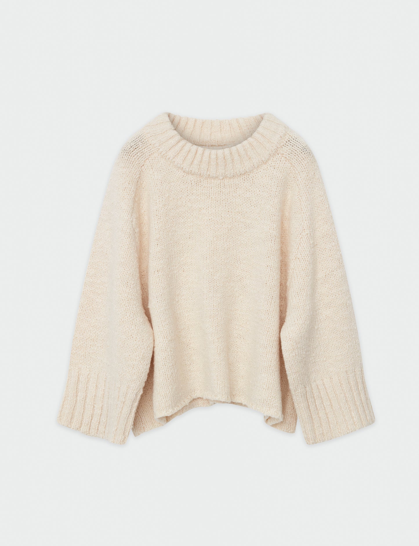 Anya Knit- Creme Melange
