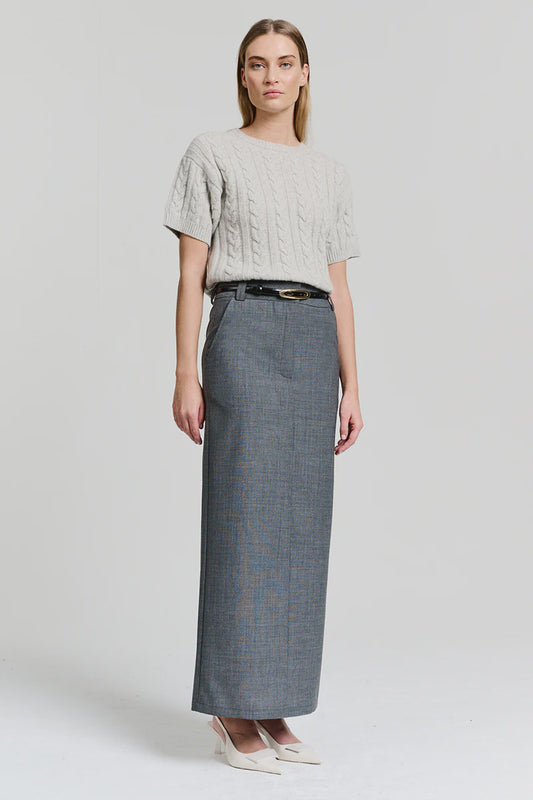 Diligent Skirt Light Grey