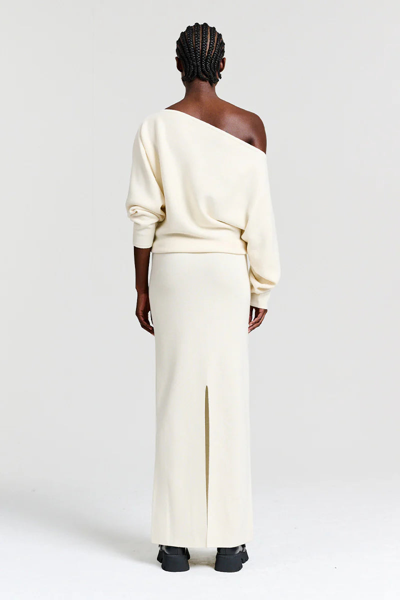Grace Dress Ecru