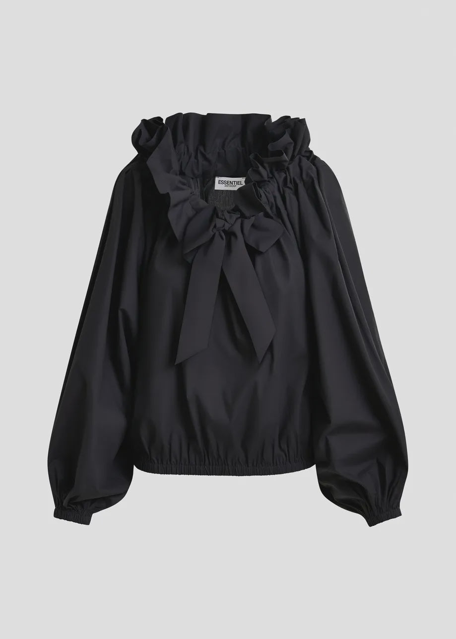 Haquiri Voluminous Top Black