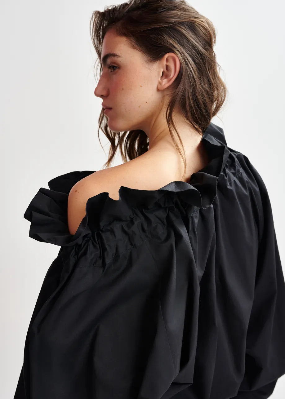 Haquiri Voluminous Top Black