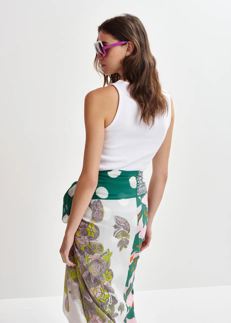 Horganic Ribbed Tank Top - White