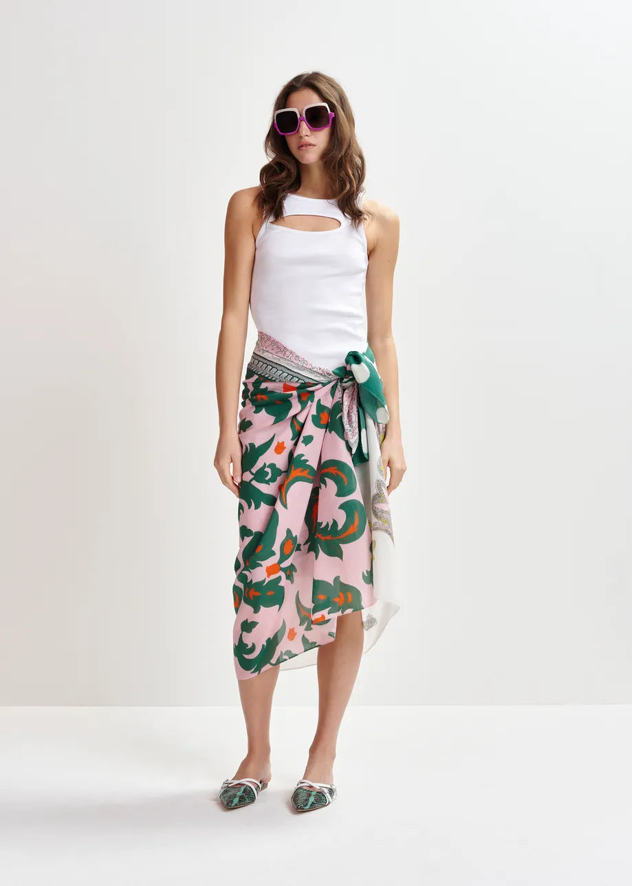 Horganic Ribbed Tank Top - White