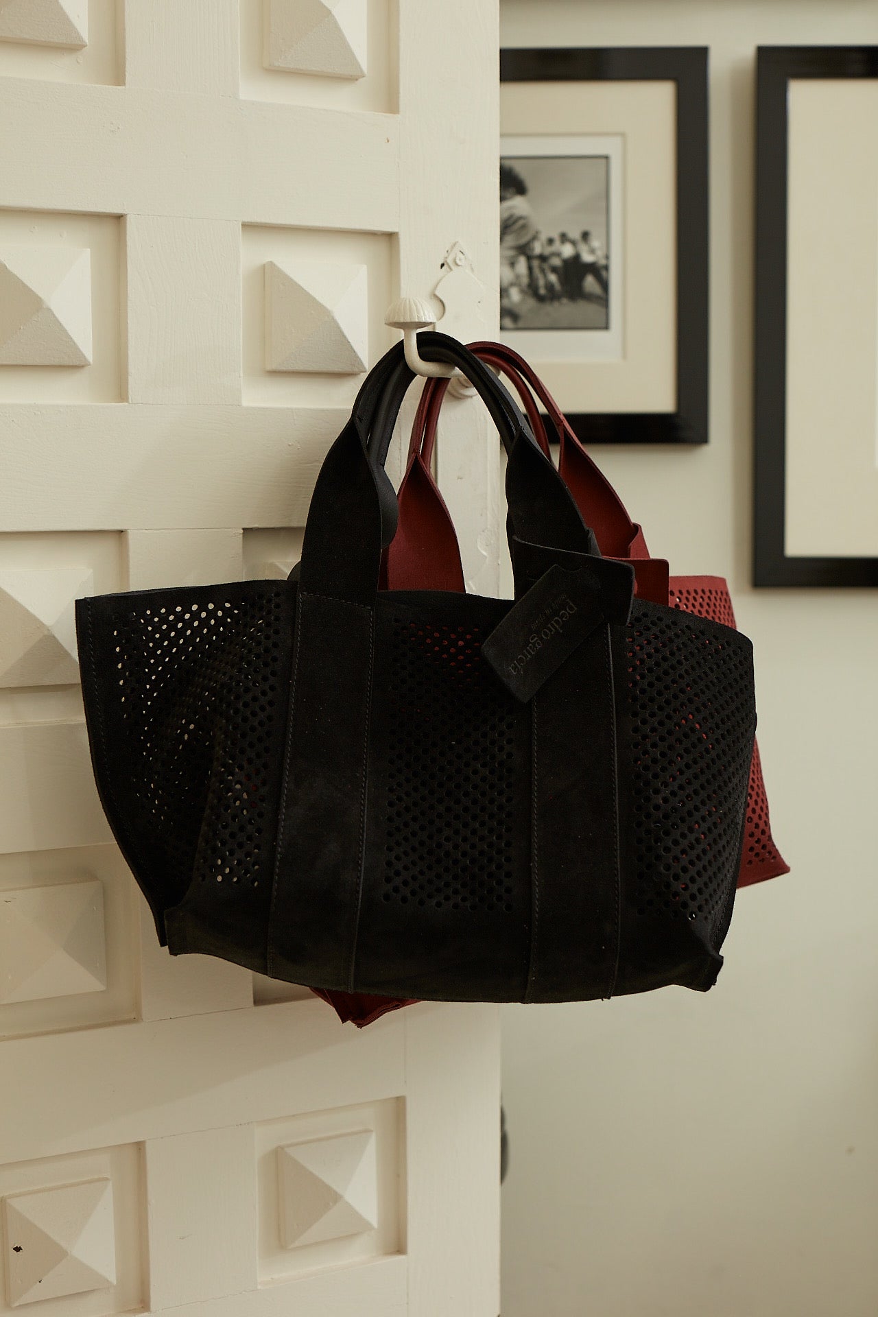 Perfed Tote Black Castoro