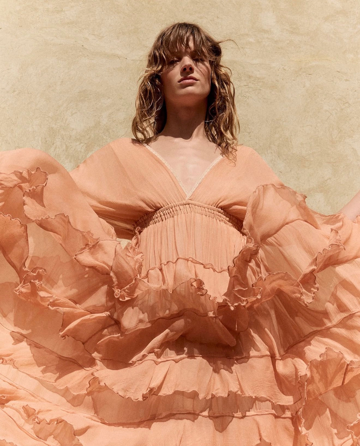 Charlotte Dress Ecru