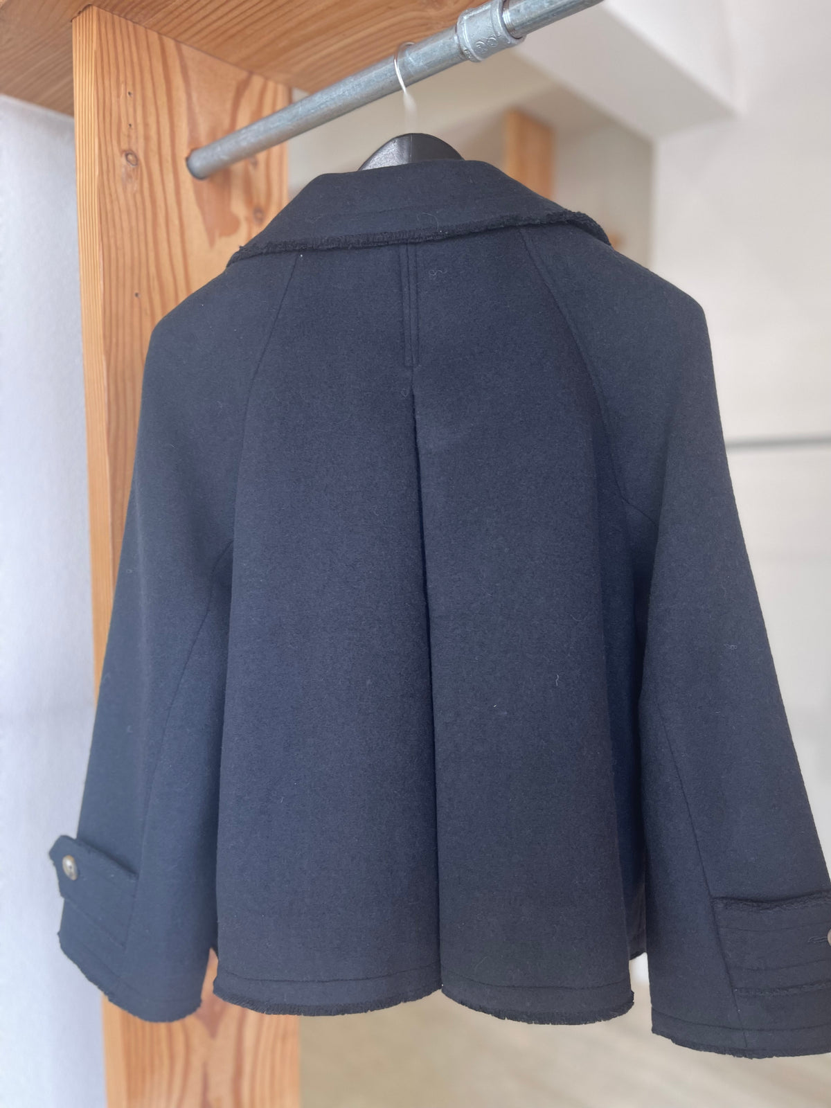 Elea - Felted Touch Jacket Black