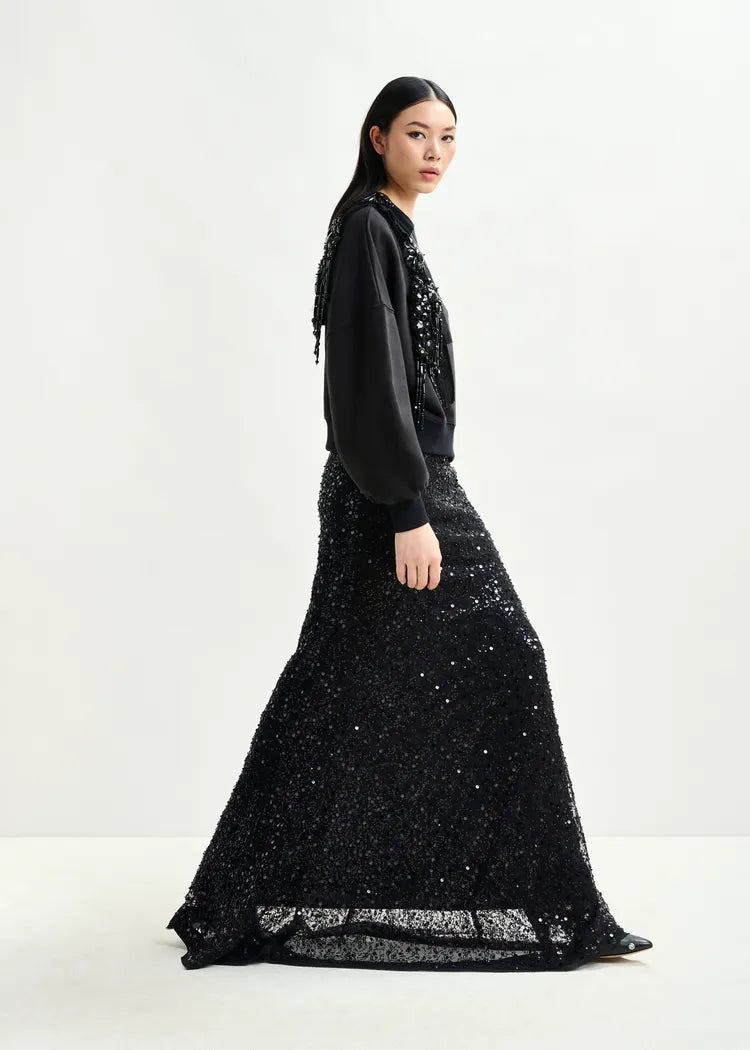 Isequins Skirt Black