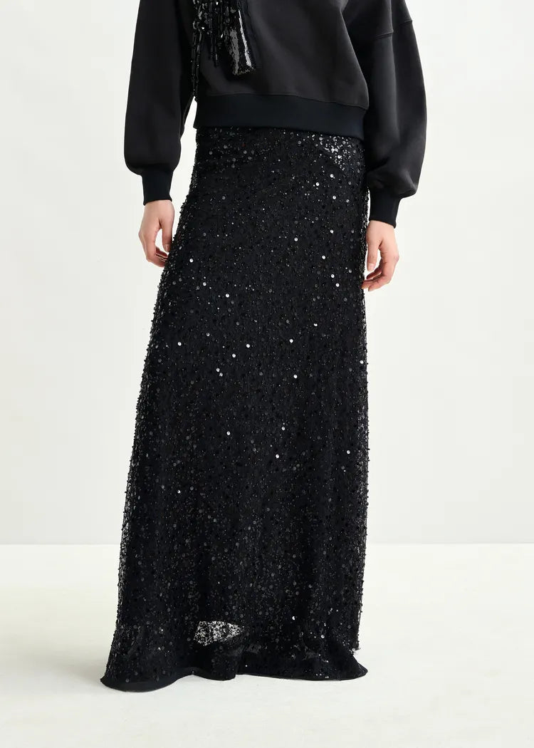Isequins Skirt Black