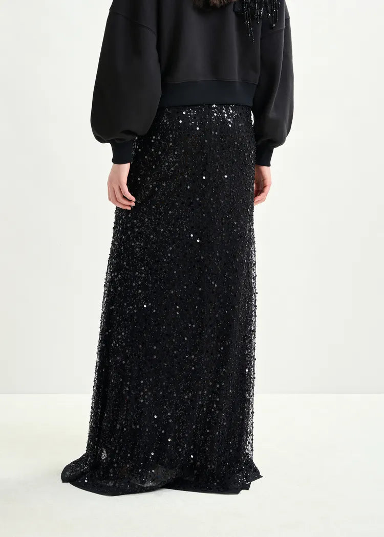 Isequins Skirt Black