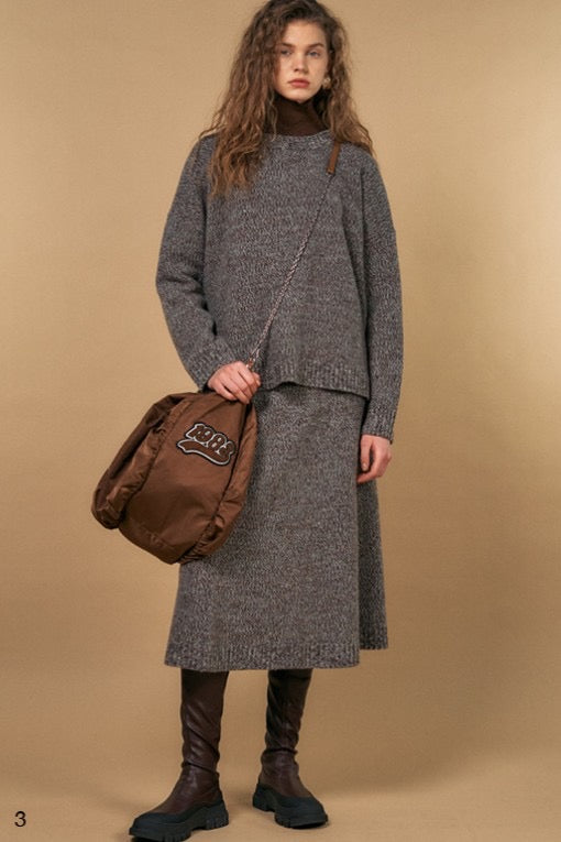 Piega Knitted Skirt