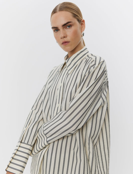 Mylo Shirt Pistachio Stripe