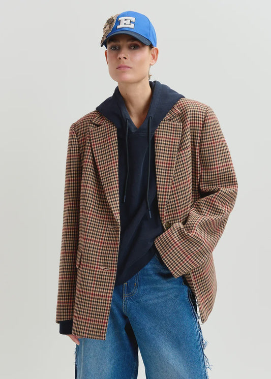 Irabbara Blazer Check
