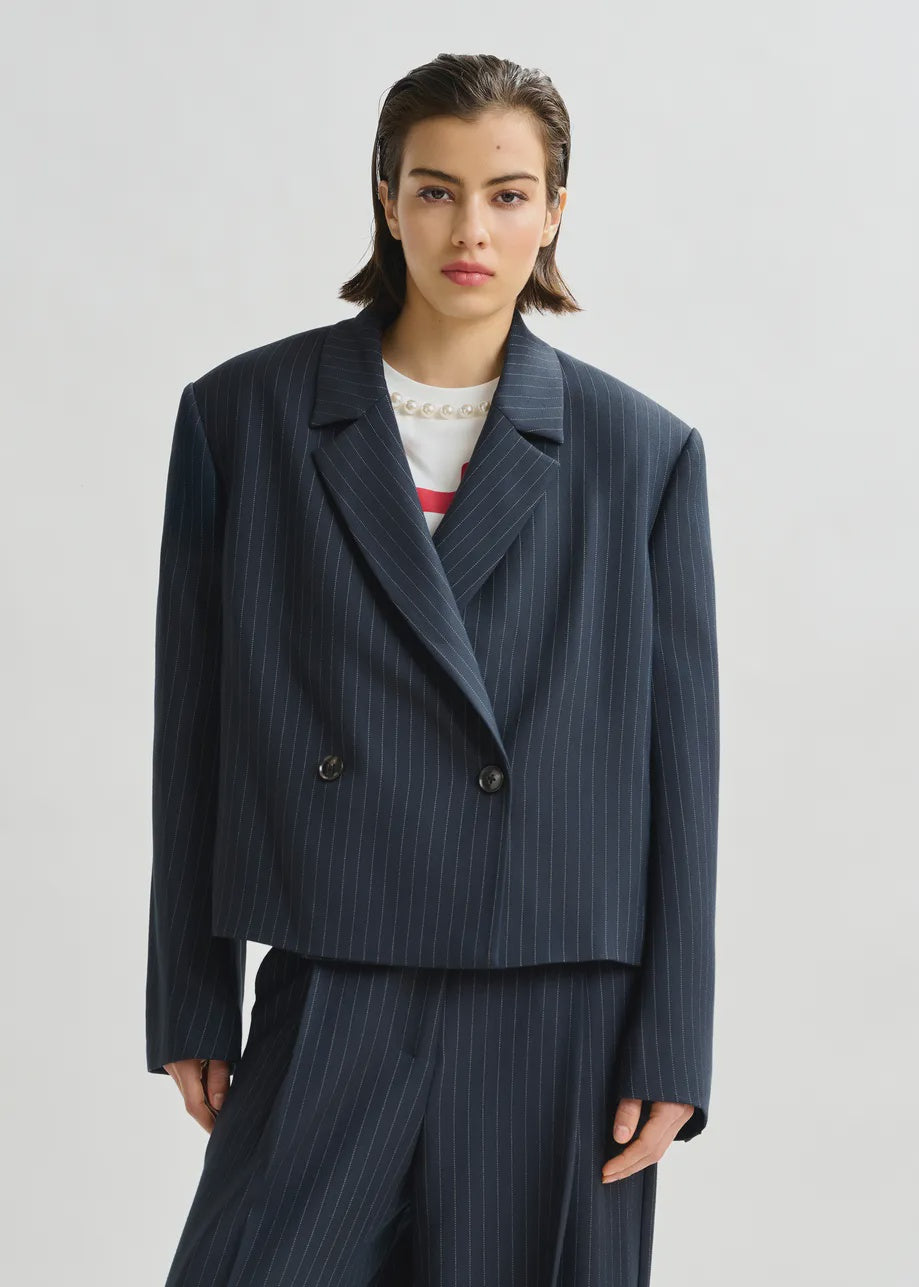 Itzel Blazer - Navy Pin