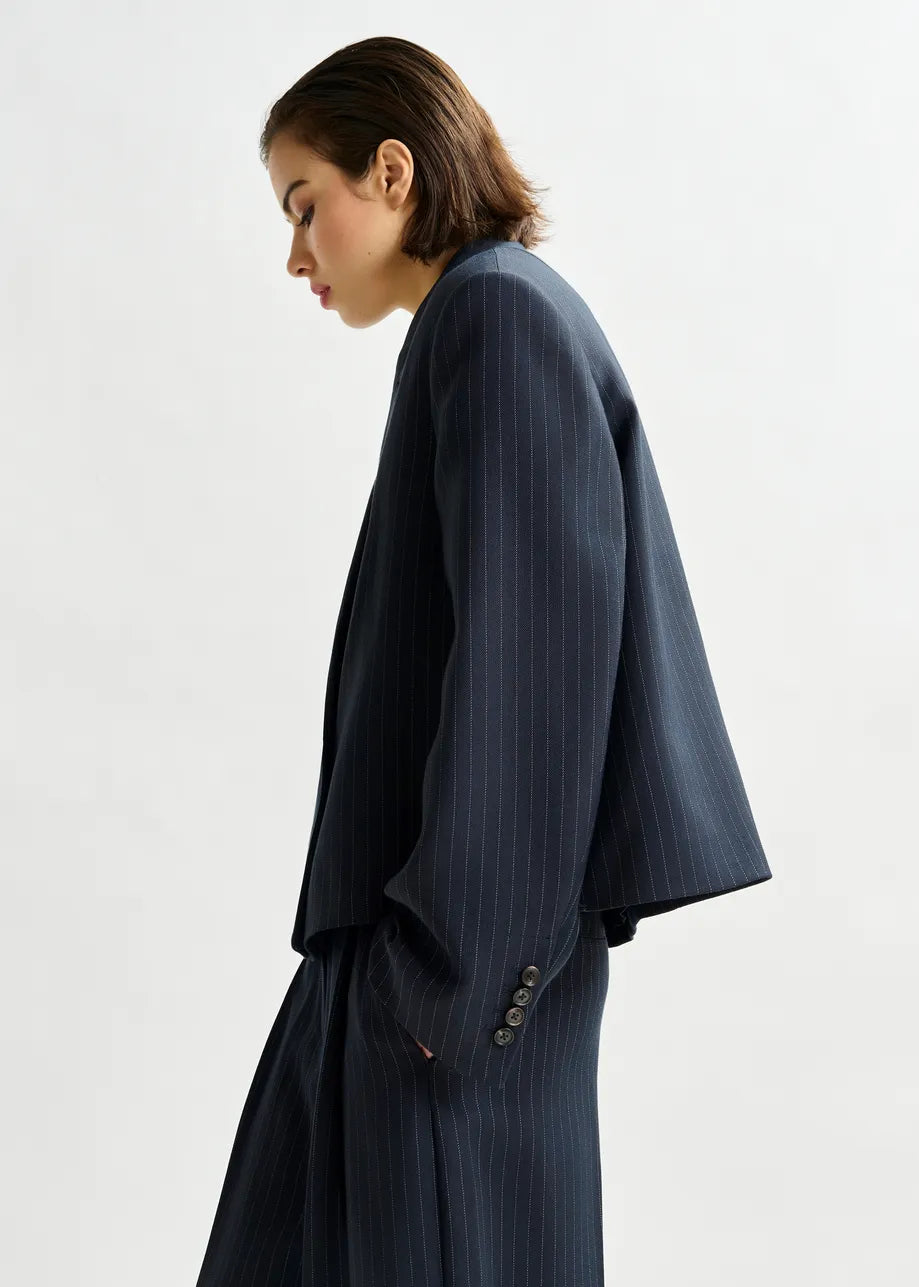Itzel Blazer - Navy Pin