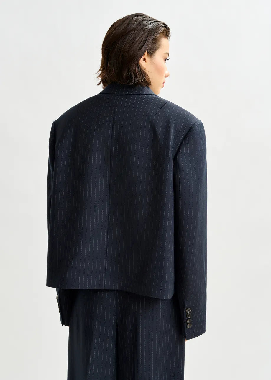 Itzel Blazer - Navy Pin