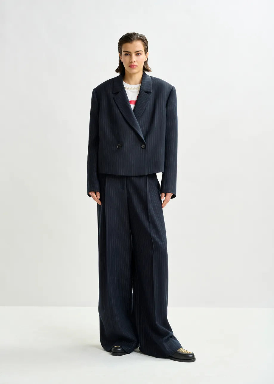 Itzel Blazer - Navy Pin