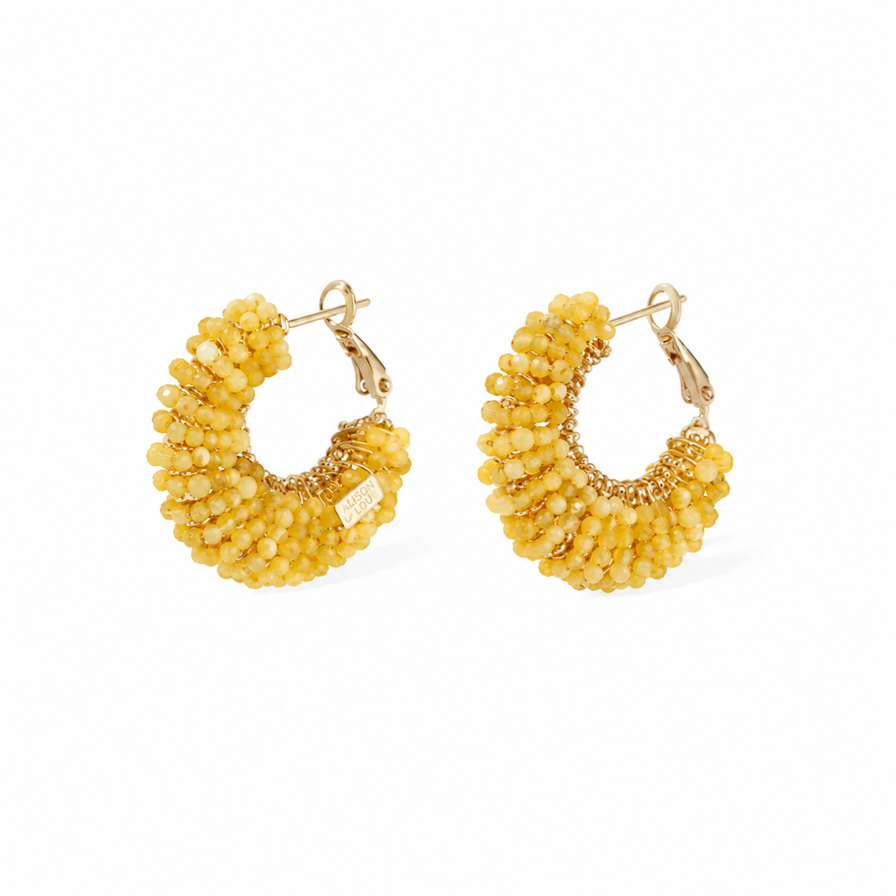 Gas Bijoux Izzia Hoops PSP Yellow