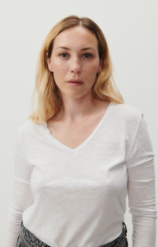 Jacksonville  L/S Tee White