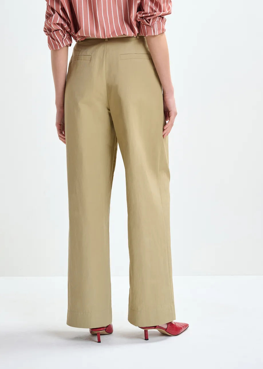 Jammer Wide Leg Pants - Gingerbread