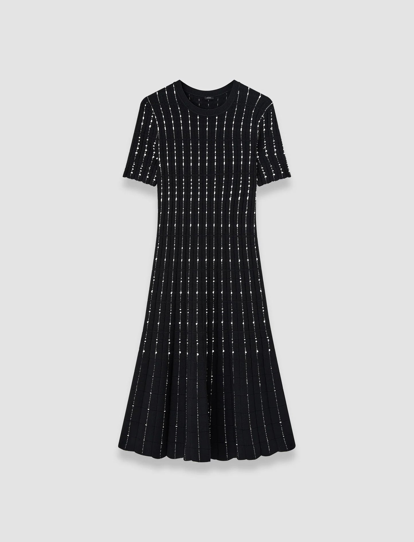 Fragmented Stripes Dress