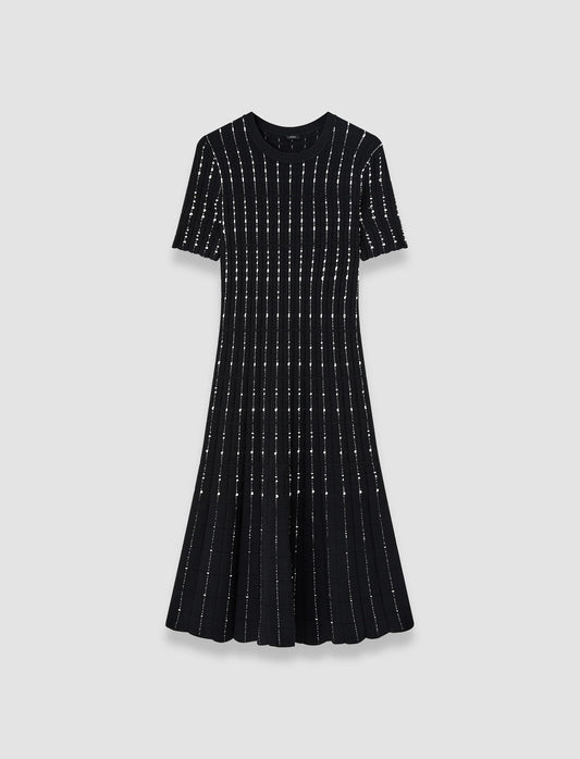 Fragmented Stripes Dress