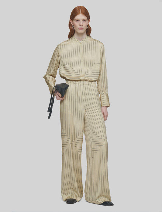 Hulin Pant Affogato/Black