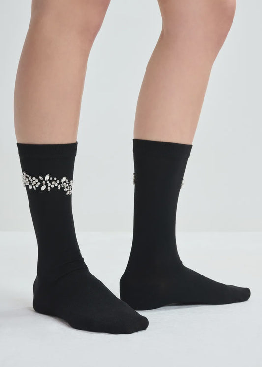 Jiota Black Socks