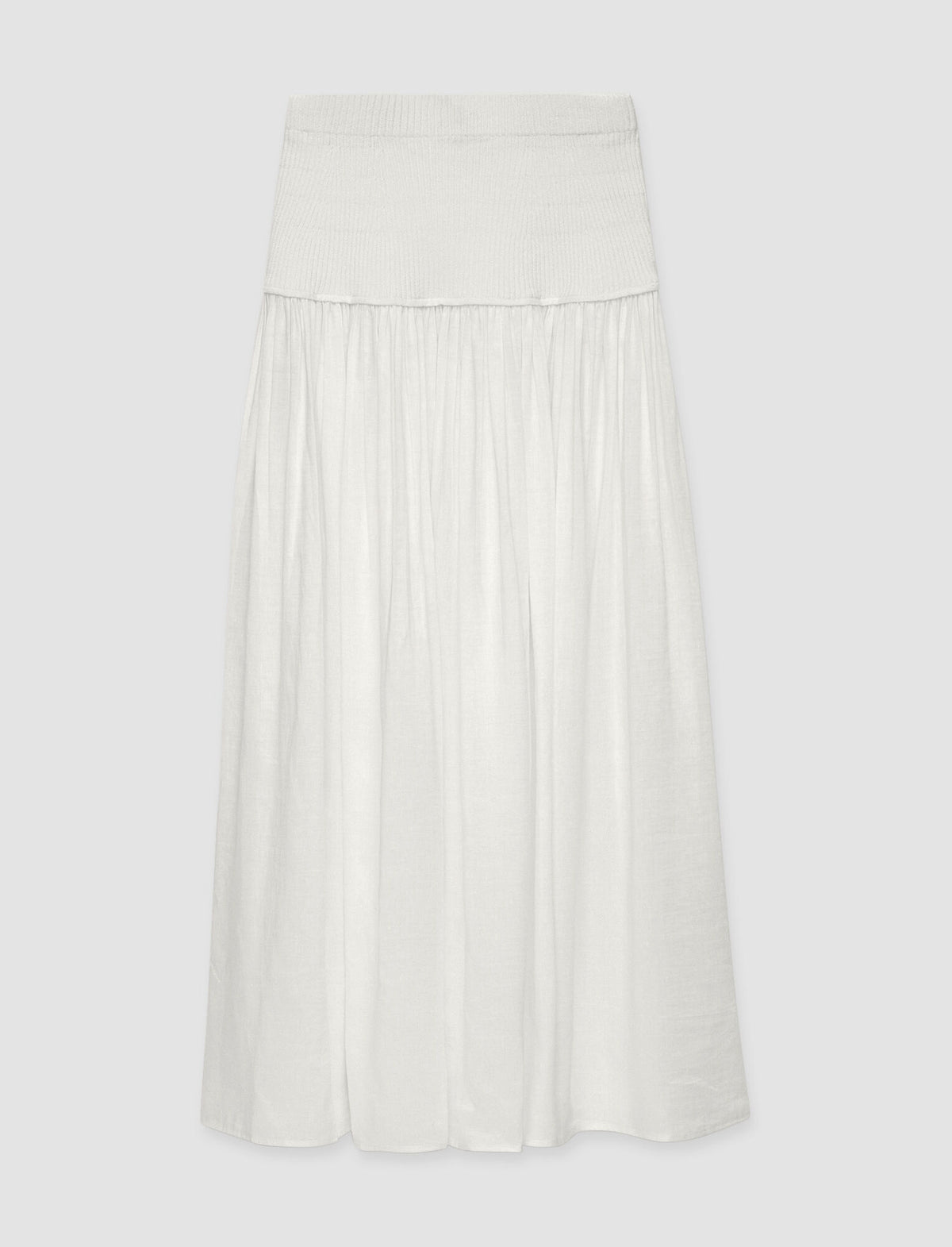 Linen Blend Seaton Skirt