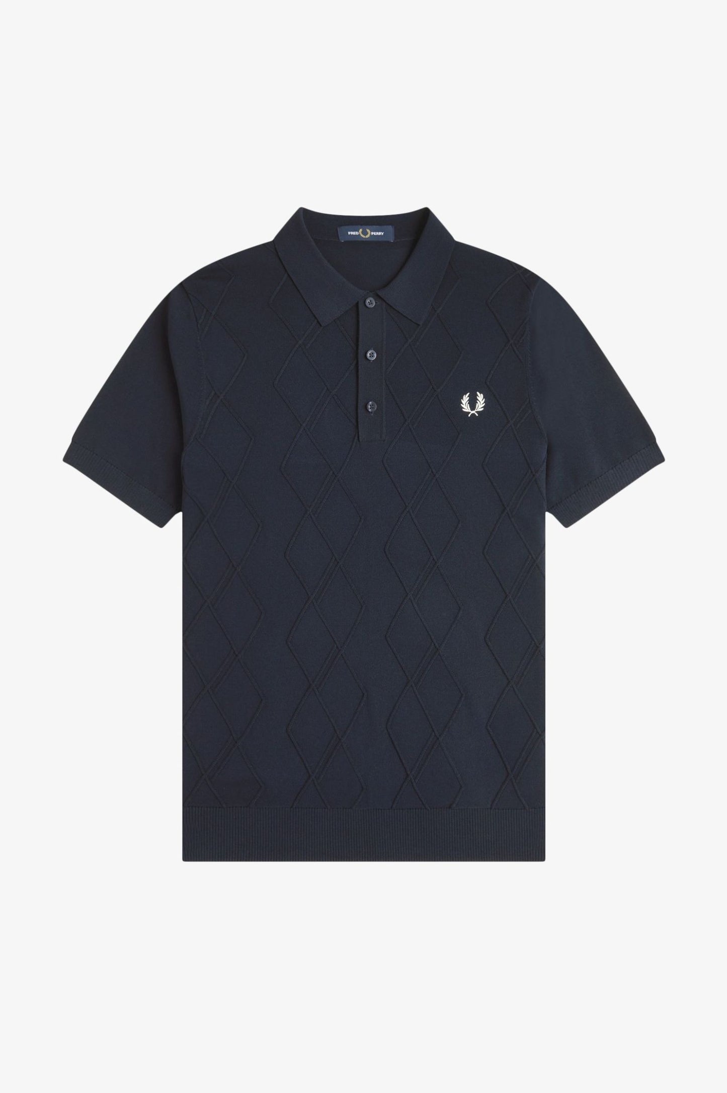 Cotton Knitted Shirt Navy