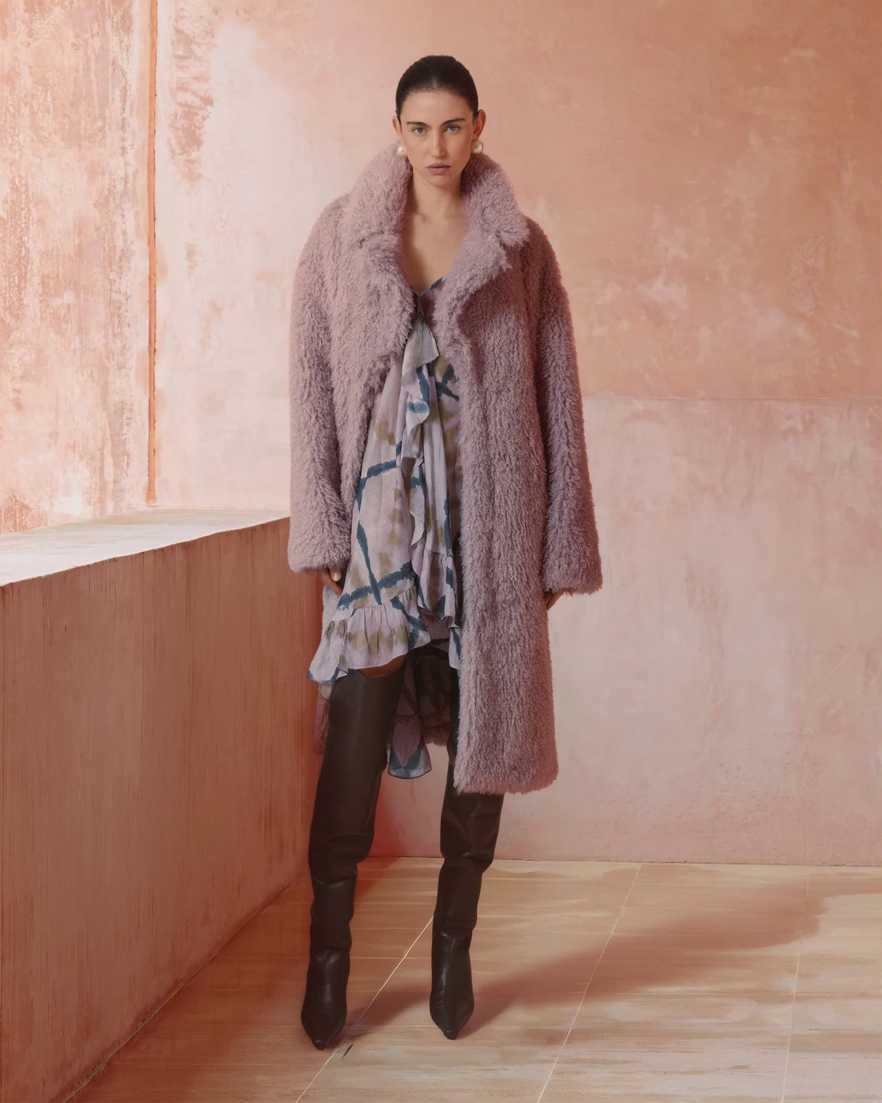 Jasmin Coat - Pink