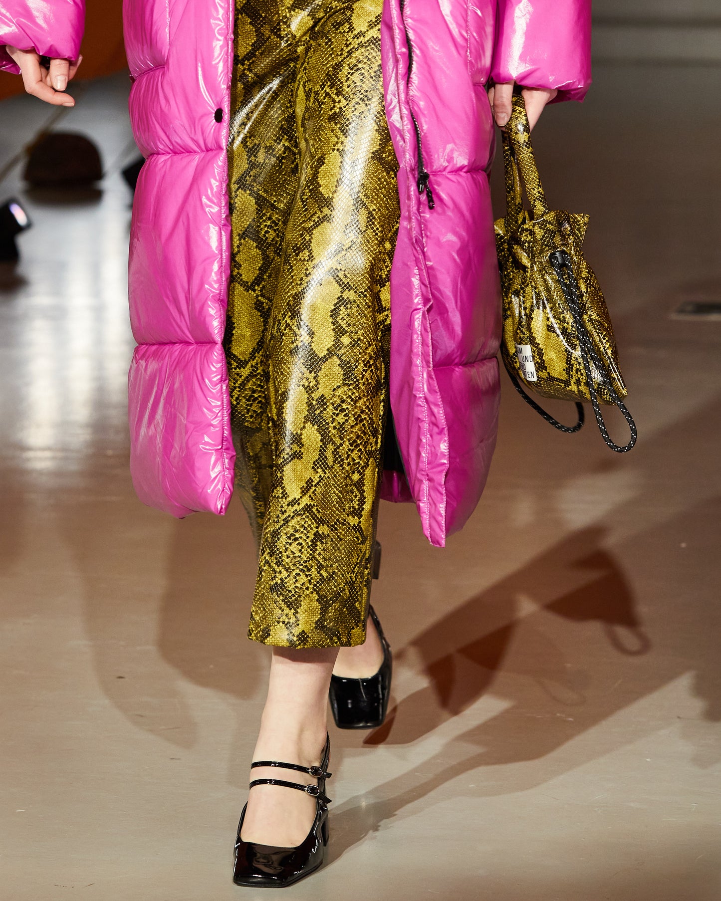 Norma Pants Yellow Snake