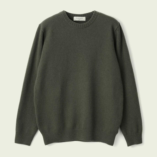 Moss Green Crew Neck