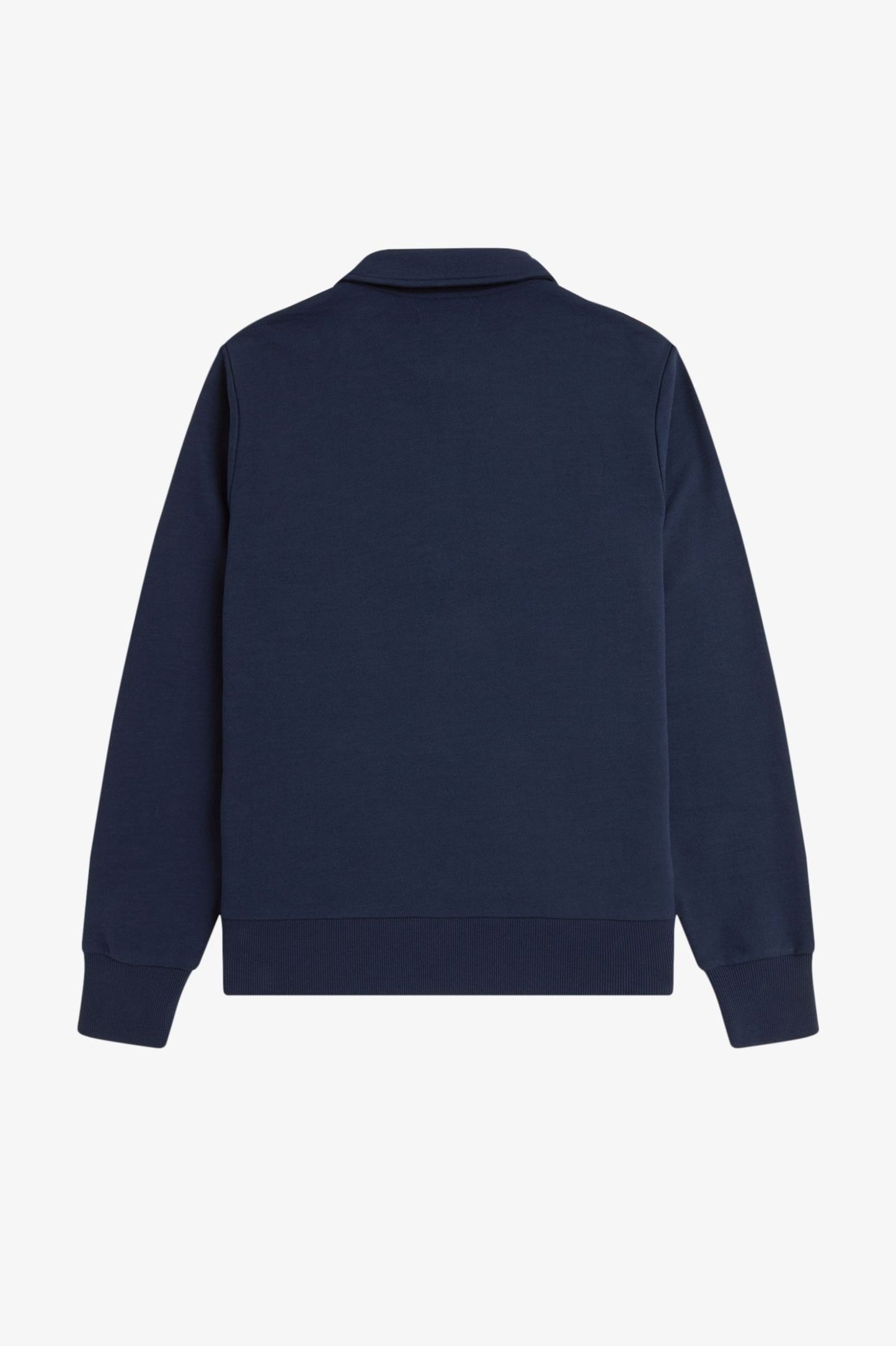 Zip Neck Collar Sweatshirt Dark Carbon