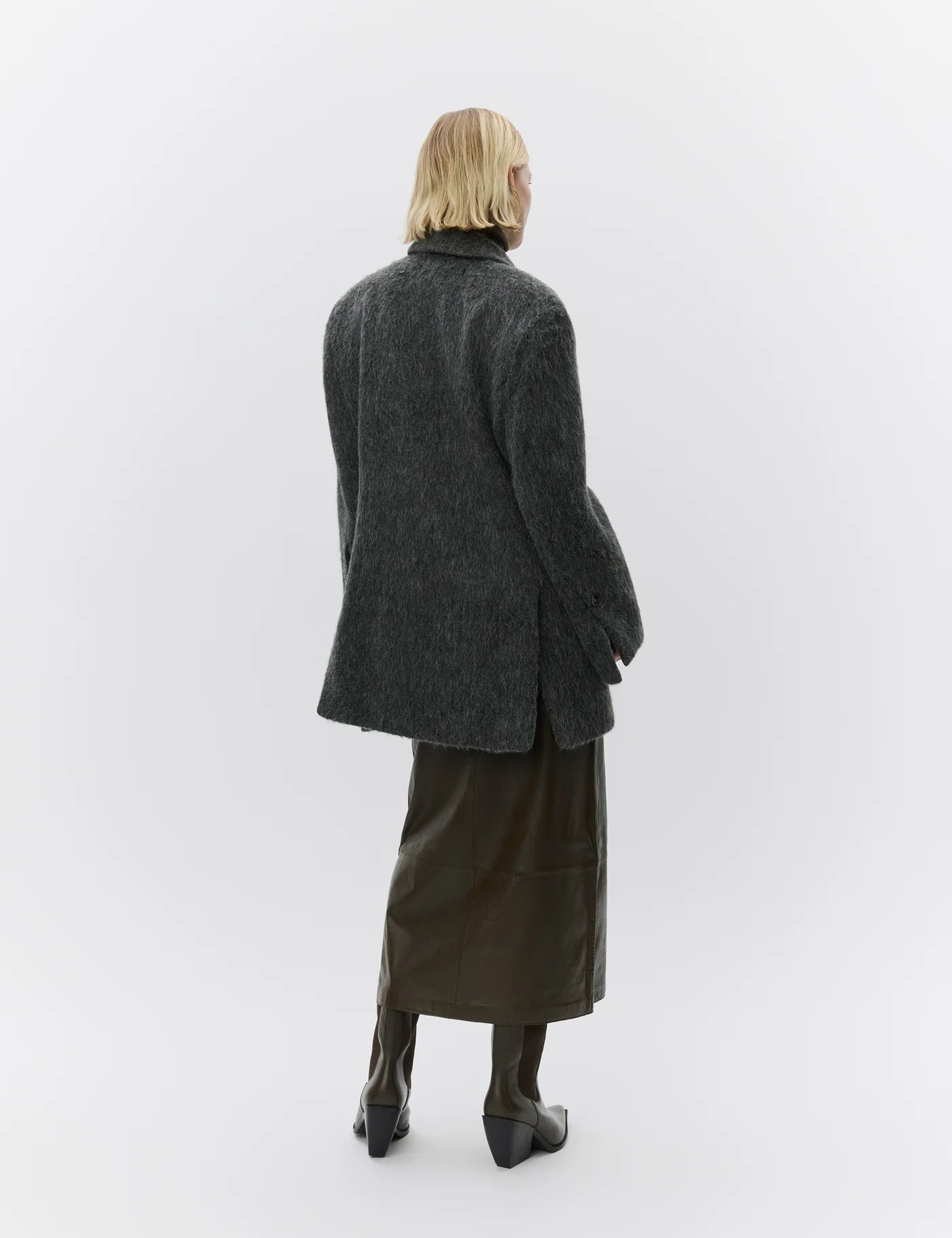 Madrid Coat Hairy Wool