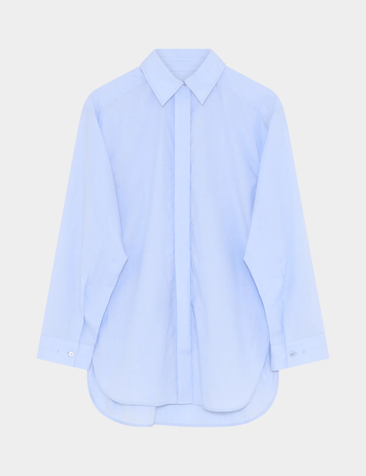 Malou Pigeon Blue Shirt