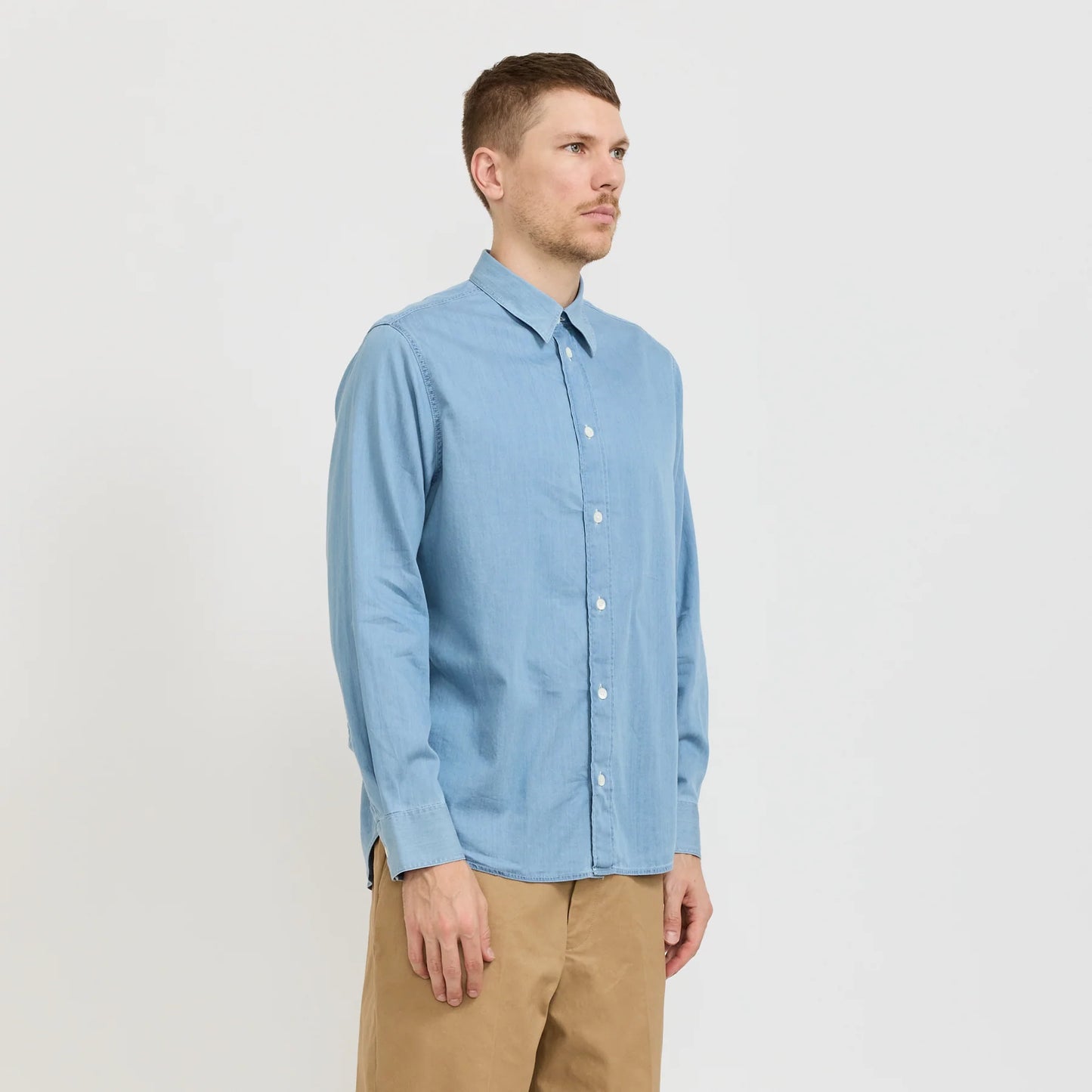 Colby Shirt Bleach Indigo