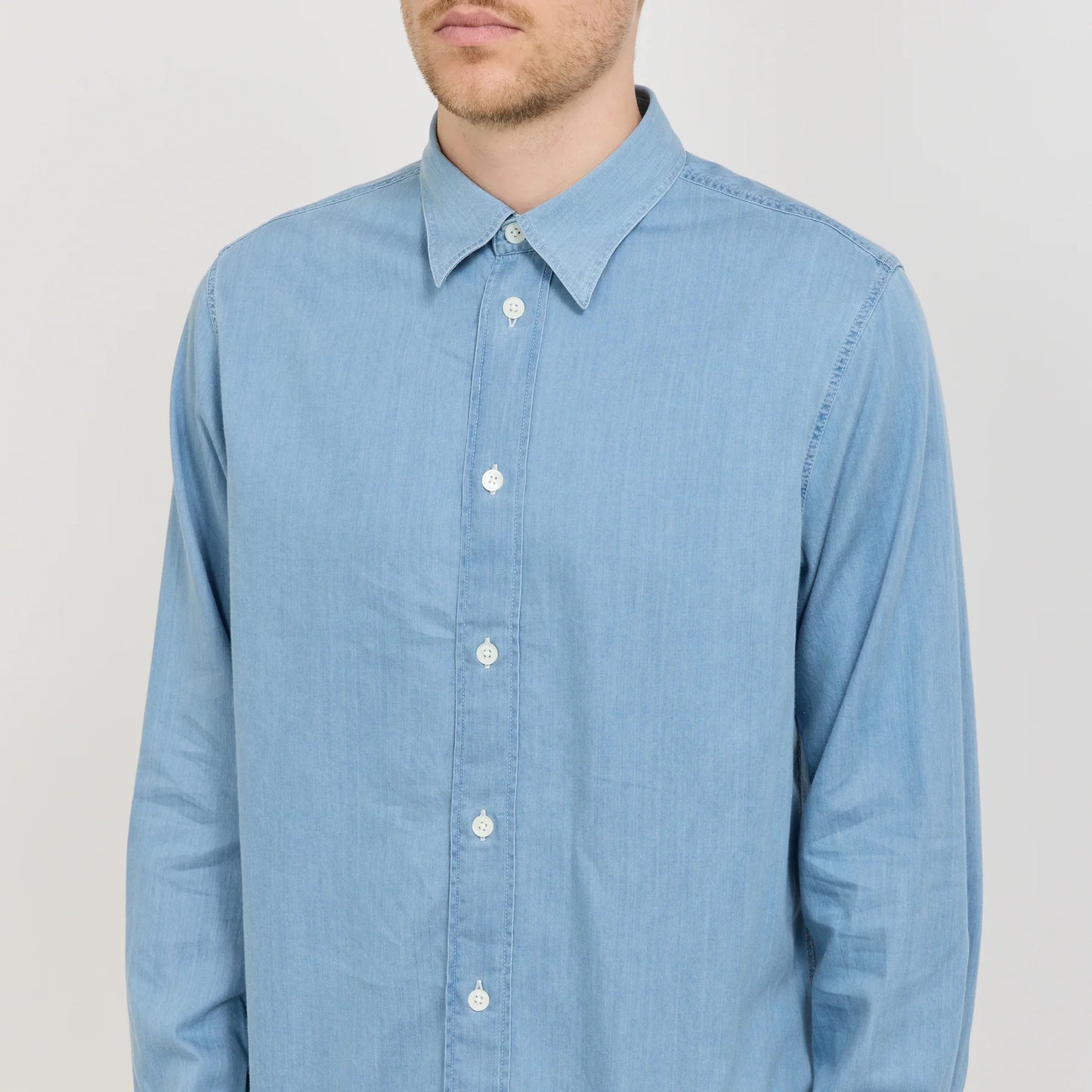 Colby Shirt Bleach Indigo