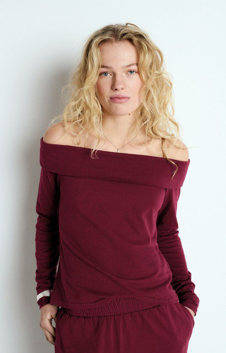 Ouky Tee Off Shoulder Burg