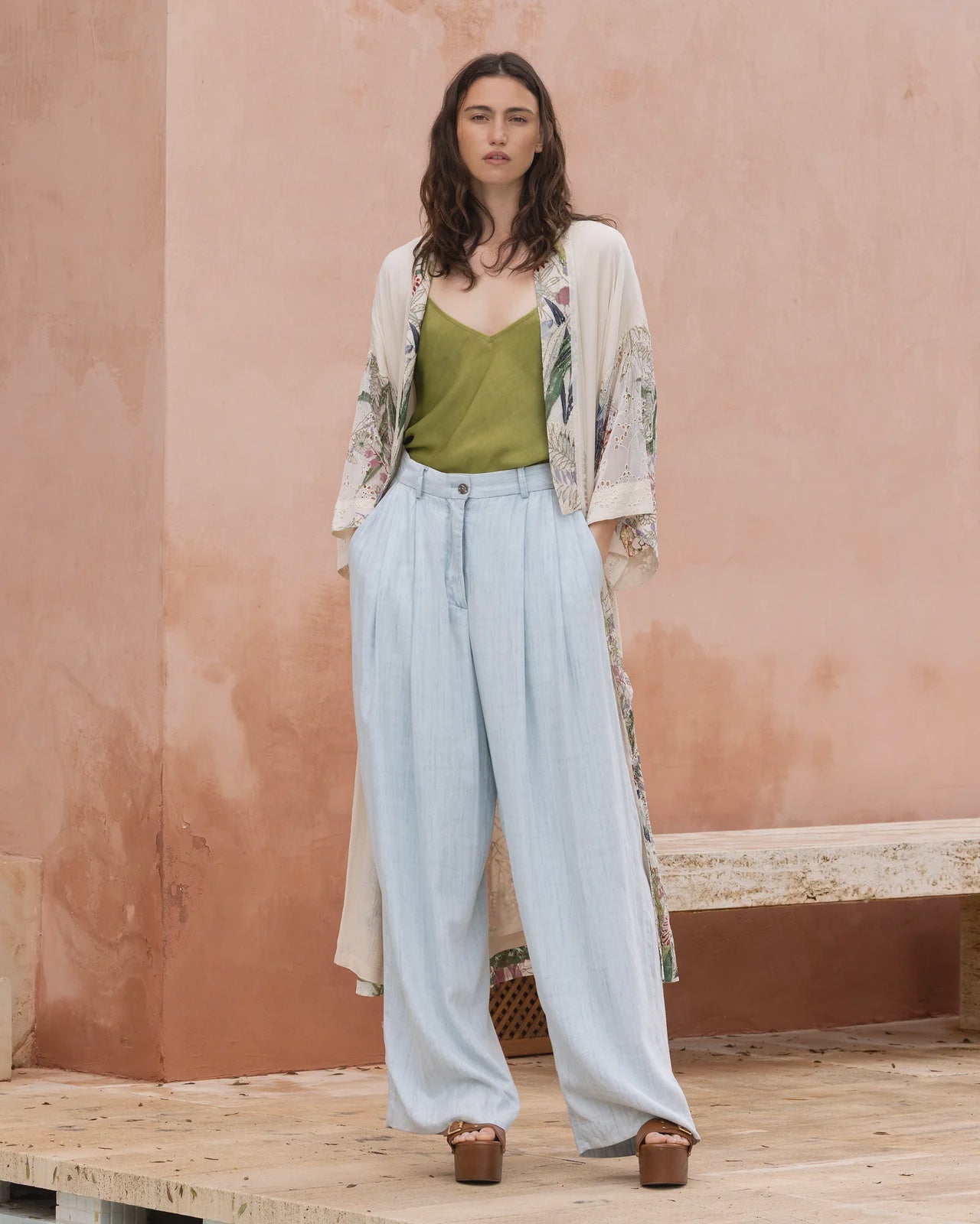 Perry Pants - Light Blue
