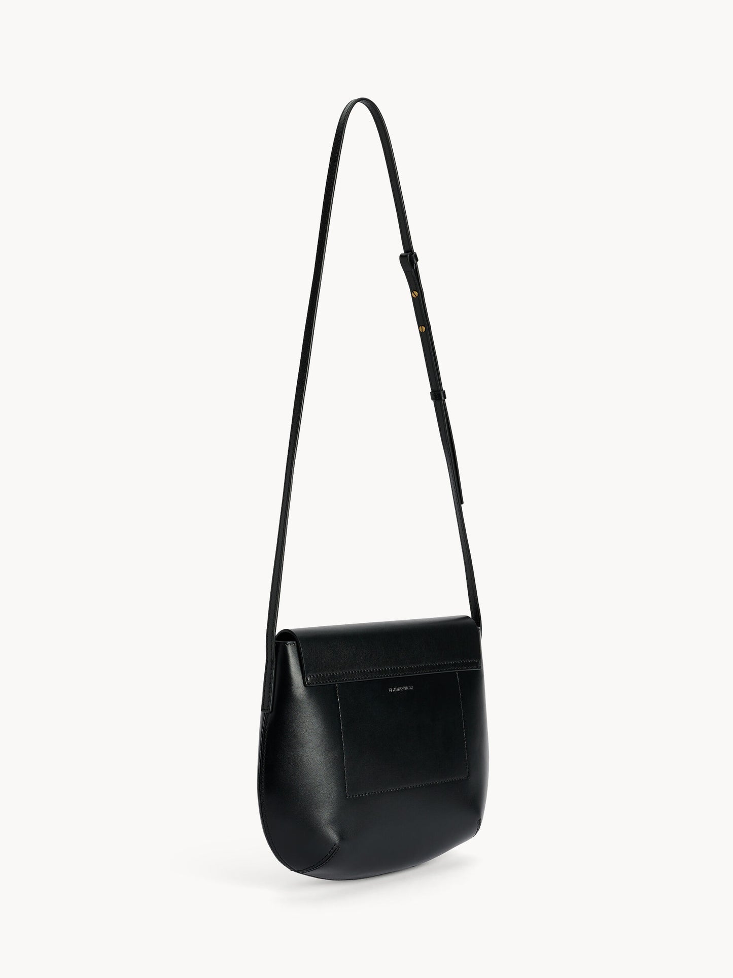 Maellon Leather Shoulder Bag Black
