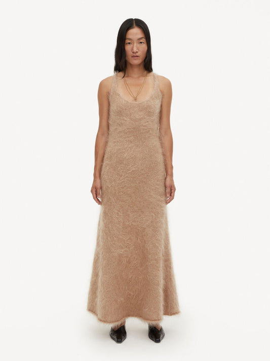Marlee Dress- Twill Beige
