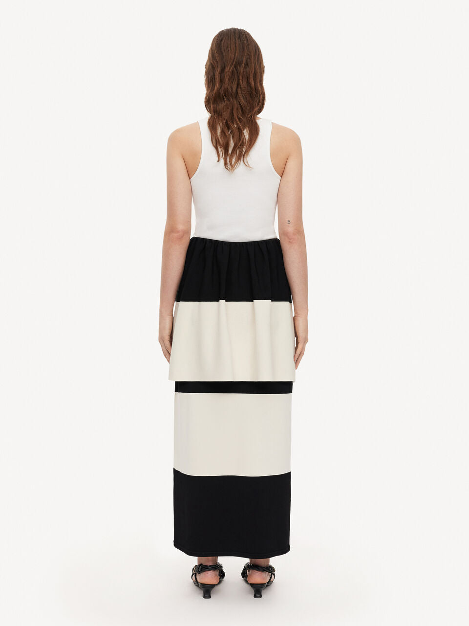 Evora Skirt Block Stripe