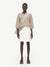 Esmaa Mini Skirt- Tinted White