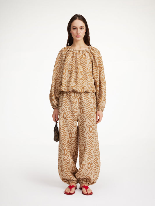 Lalow Blouse Peacock