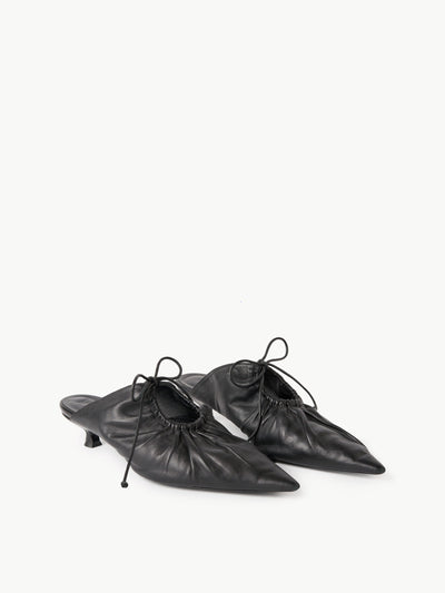 Masey Black Mules