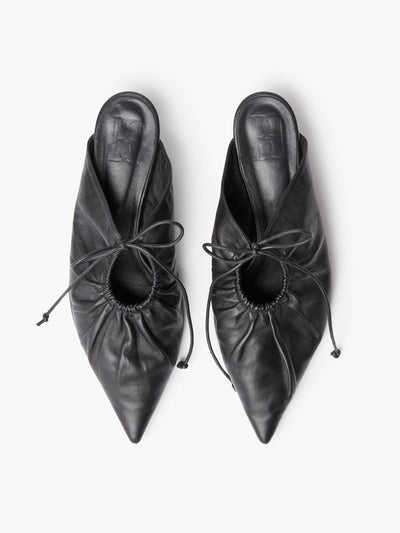 Masey Black Mules