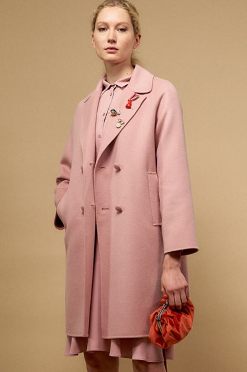 Rivetto Coat- Peony